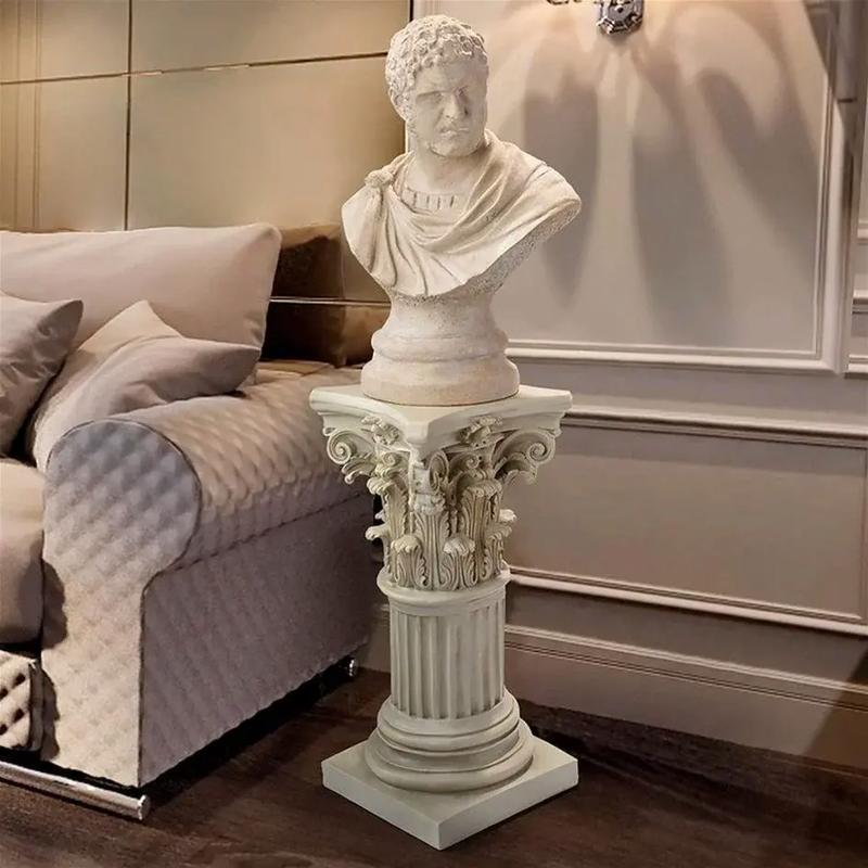 玩品 进口罗马皇帝马可&middot;奥勒留半身像雕塑.玩品 进口罗马皇帝